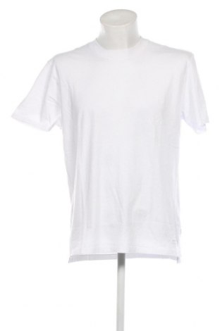 Męski T-shirt Hollister, Rozmiar L, Kolor Biały, Cena 46,38 zł