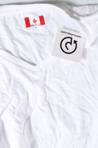 Мъжка тениска Hudson, Размер M, Цвят Бял, Цена 23,28 лв.