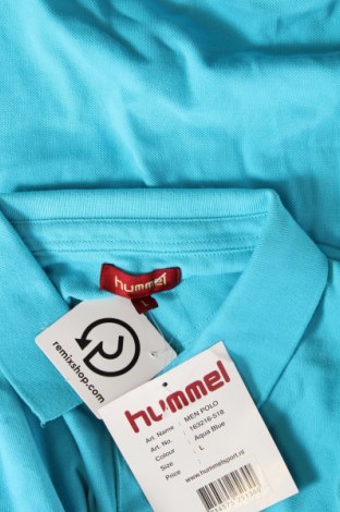 Tricou de bărbați Hummel, Mărime L, Culoare Albastru, Preț 111,84 Lei