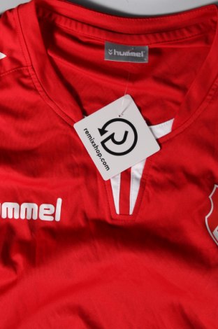Ανδρικό t-shirt Hummel, Μέγεθος XL, Χρώμα Κόκκινο, Τιμή 20,40 €