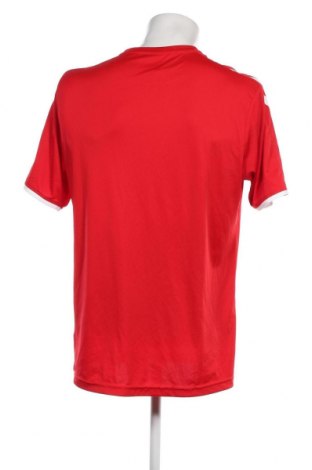 Мъжка тениска Hummel, Размер XL, Цвят Червен, Цена 32,98 лв.