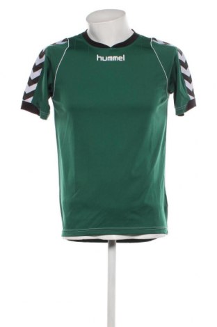 Мъжка тениска Hummel, Размер S, Цвят Зелен, Цена 7,20 лв.