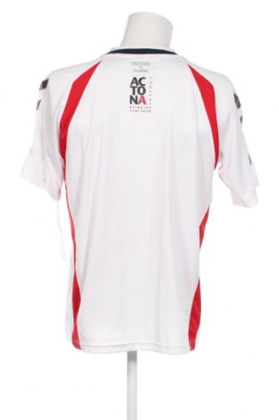 Мъжка тениска Hummel, Размер L, Цвят Бял, Цена 34,00 лв.