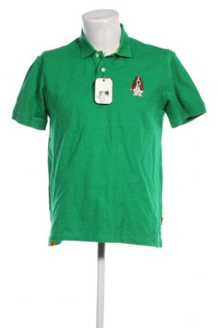 Ανδρικό t-shirt Hush Puppies, Μέγεθος XL, Χρώμα Πράσινο, Τιμή 10,76 €