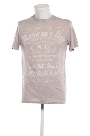 Ανδρικό t-shirt Identic, Μέγεθος M, Χρώμα  Μπέζ, Τιμή 6,67 €