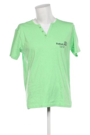 Ανδρικό t-shirt Identic, Μέγεθος L, Χρώμα Πράσινο, Τιμή 7,32 €