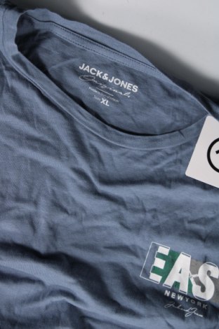 Мъжка тениска Jack & Jones, Размер XL, Цвят Син, Цена 10,00 лв.