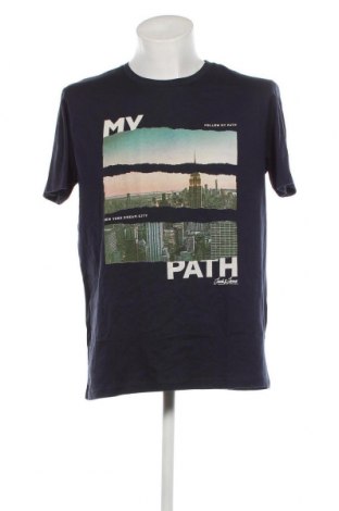Herren T-Shirt Jack & Jones, Größe XL, Farbe Blau, Preis € 11,83