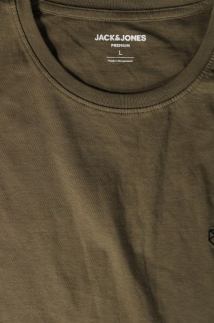 Ανδρικό t-shirt Jack & Jones PREMIUM, Μέγεθος L, Χρώμα Πράσινο, Τιμή 13,92 €