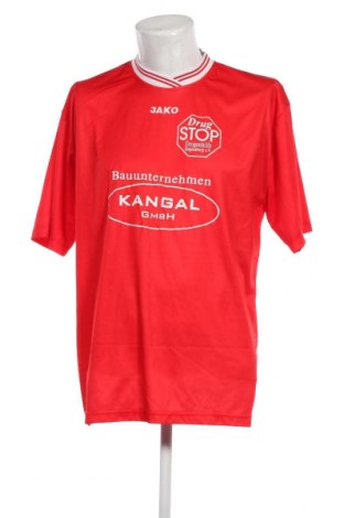 Мъжка тениска Jako, Размер XL, Цвят Червен, Цена 8,64 лв.