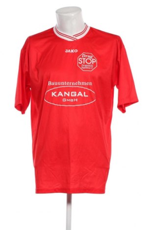 Мъжка тениска Jako, Размер XL, Цвят Червен, Цена 6,48 лв.