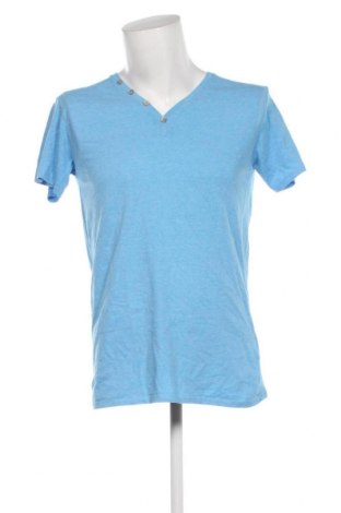 Ανδρικό t-shirt Jean Pascale, Μέγεθος M, Χρώμα Μπλέ, Τιμή 6,83 €
