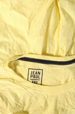 Ανδρικό t-shirt Jean Paul, Μέγεθος XXL, Χρώμα Κίτρινο, Τιμή 8,04 €