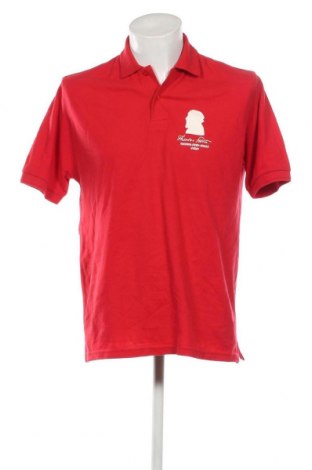 Herren T-Shirt Jerzees, Größe M, Farbe Rot, Preis 4,89 €