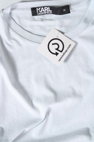 Herren T-Shirt Karl Lagerfeld, Größe M, Farbe Blau, Preis 54,12 €