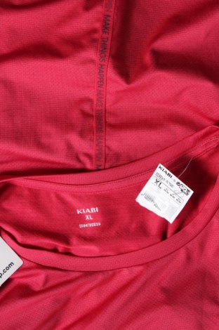 Мъжка тениска Kiabi, Размер XL, Цвят Червен, Цена 21,00 лв.