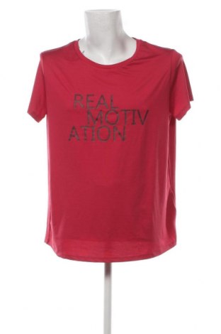 Ανδρικό t-shirt Kiabi, Μέγεθος XL, Χρώμα Κόκκινο, Τιμή 12,60 €
