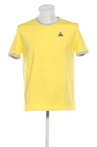 Herren T-Shirt Le Coq Sportif, Größe L, Farbe Gelb, Preis 29,90 €