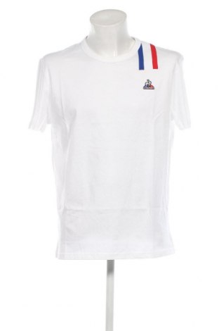 Męski T-shirt Le Coq Sportif, Rozmiar XL, Kolor Biały, Cena 154,60 zł