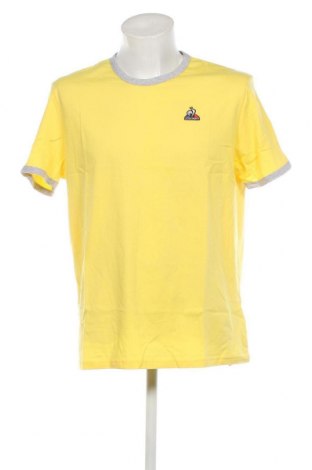Мъжка тениска Le Coq Sportif, Размер XL, Цвят Жълт, Цена 55,10 лв.