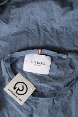 Herren T-Shirt Les Deux, Größe L, Farbe Blau, Preis 12,53 €