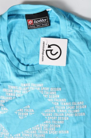 Ανδρικό t-shirt Lotto, Μέγεθος M, Χρώμα Μπλέ, Τιμή 6,19 €