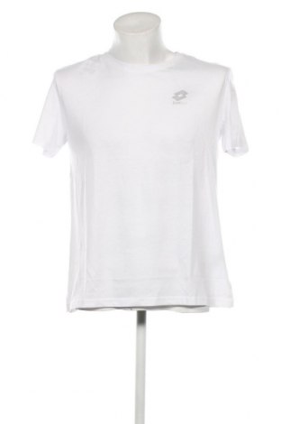 Ανδρικό t-shirt Lotto, Μέγεθος XL, Χρώμα Λευκό, Τιμή 12,11 €