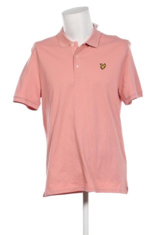 Herren T-Shirt Lyle & Scott, Größe XL, Farbe Rosa, Preis 26,80 €