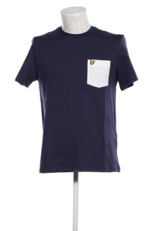 Мъжка тениска Lyle & Scott, Размер M, Цвят Син, Цена 41,08 лв.