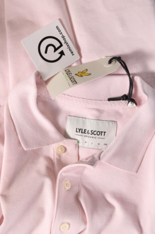 Tricou de bărbați Lyle & Scott, Mărime S, Culoare Roz, Preț 97,50 Lei