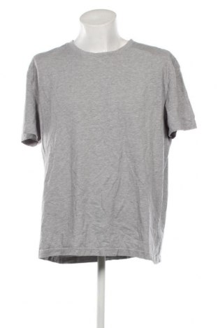 Ανδρικό t-shirt Man's World, Μέγεθος 4XL, Χρώμα Γκρί, Τιμή 7,56 €