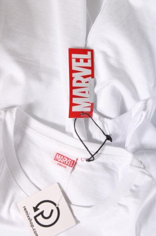 Мъжка тениска Marvel, Размер L, Цвят Бял, Цена 29,00 лв.