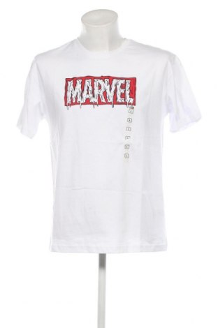 Herren T-Shirt Marvel, Größe L, Farbe Weiß, Preis 14,95 €