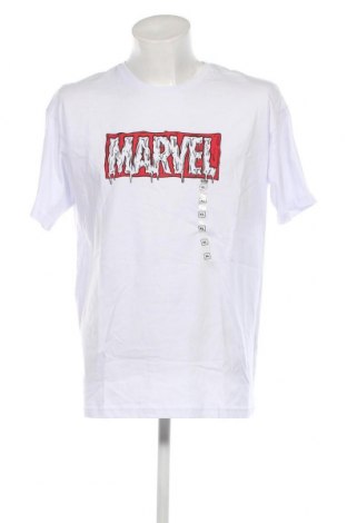 Мъжка тениска Marvel, Размер XL, Цвят Бял, Цена 20,30 лв.