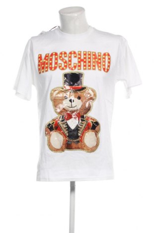 Herren T-Shirt Moschino Couture, Größe S, Farbe Weiß, Preis 89,38 €