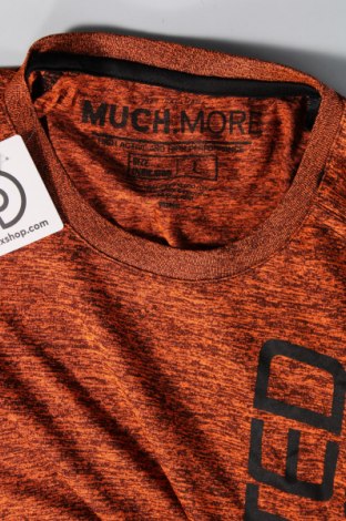 Мъжка тениска Much More, Размер L, Цвят Оранжев, Цена 13,00 лв.