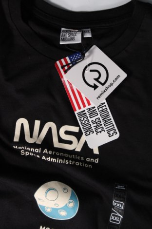 Ανδρικό t-shirt NASA, Μέγεθος XXL, Χρώμα Μαύρο, Τιμή 14,95 €