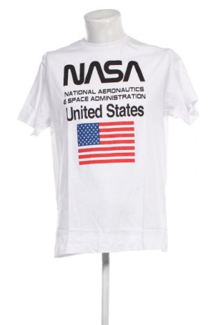 Męski T-shirt NASA, Rozmiar XL, Kolor Biały, Cena 65,71 zł