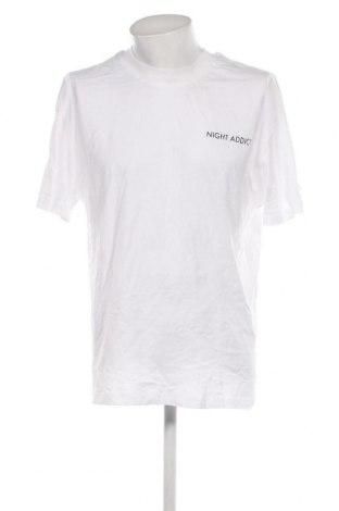 Мъжка тениска NIGHT ADDICT, Размер M, Цвят Бял, Цена 29,00 лв.
