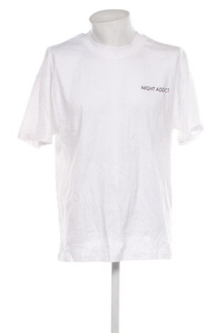 Мъжка тениска NIGHT ADDICT, Размер M, Цвят Бял, Цена 23,49 лв.