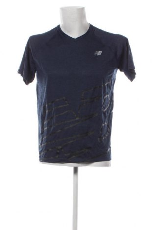 Herren T-Shirt New Balance, Größe L, Farbe Blau, Preis 13,92 €