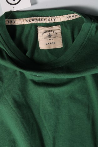 Мъжка тениска Newport Bay Sailing Club, Размер L, Цвят Зелен, Цена 29,00 лв.