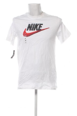 Мъжка тениска Nike, Размер M, Цвят Бял, Цена 58,00 лв.