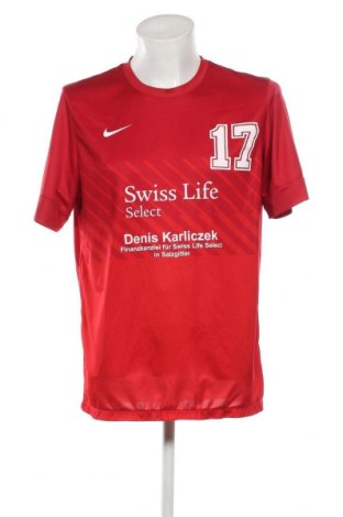 Herren T-Shirt Nike, Größe XL, Farbe Rot, Preis 13,92 €