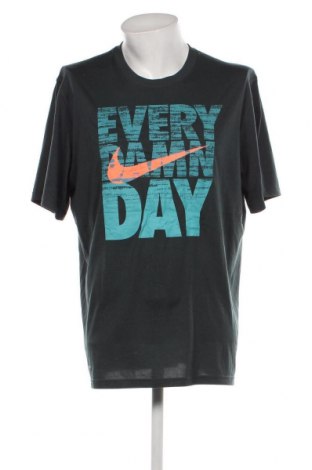 Ανδρικό t-shirt Nike, Μέγεθος XL, Χρώμα Πράσινο, Τιμή 12,37 €