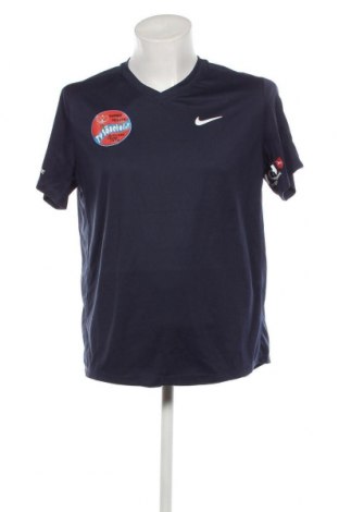 Ανδρικό t-shirt Nike, Μέγεθος L, Χρώμα Μπλέ, Τιμή 12,37 €