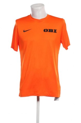 Мъжка тениска Nike, Размер L, Цвят Оранжев, Цена 20,00 лв.