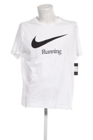Męski T-shirt Nike, Rozmiar XXL, Kolor Biały, Cena 185,52 zł