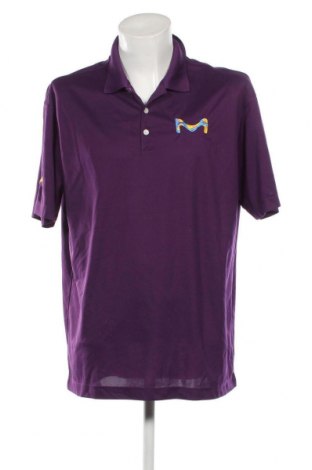 Мъжка тениска Nike Golf, Размер XL, Цвят Лилав, Цена 20,00 лв.