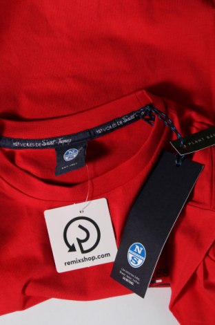 Ανδρικό t-shirt North Sails, Μέγεθος S, Χρώμα Κόκκινο, Τιμή 14,47 €